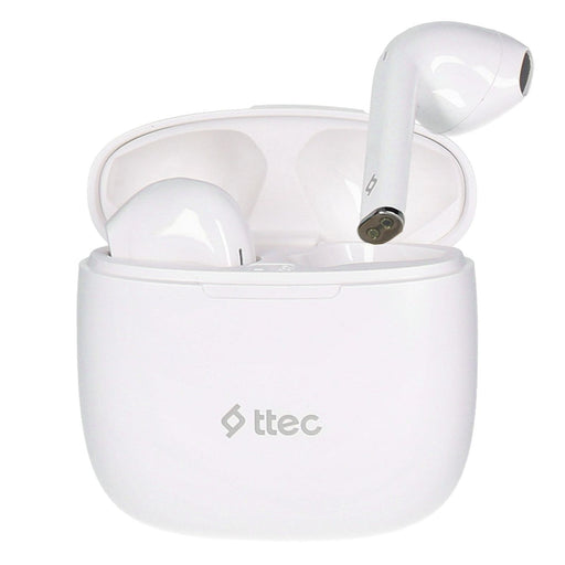 Produktbild wireless In-Ear-Kopfhörer - ttec Mode True Wireless Bluetooth Headset White