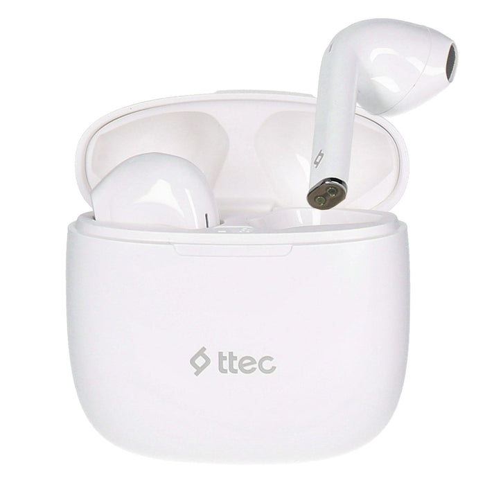 ttec Mode True Wireless Bluetooth Headset White