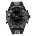 Diesel Mega Chief Herren Quarzuhr Schwarz 64 mm