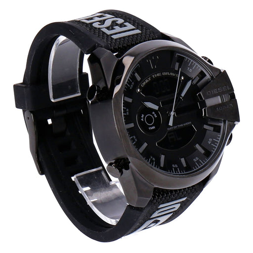 Produktbild Quarzuhr - Diesel Mega Chief Herren Quarzuhr Schwarz 64 mm