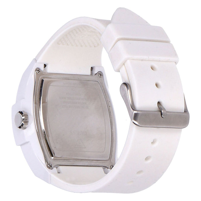GUESS PHOENIX GW0203G2 Multifunktionsuhr mit Silikon Armband Weiß