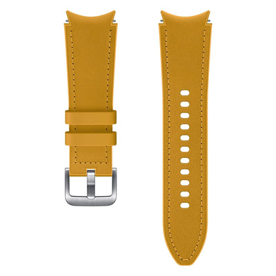 Hybrid Leather Band 20mm Mustard S/M