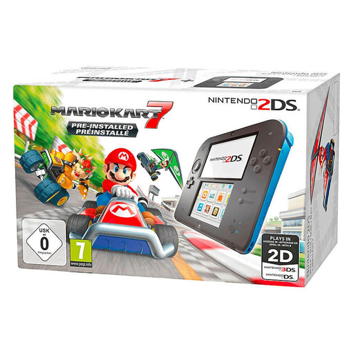 Produktbild Spielekonsole - Nintendo 2DS Konsole inkl. Mario Kart 7 schwarz