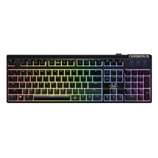 Produktbild Gaming-Tastatur - ASUS Cerberus Mech RGB teclado USB Negro Mechanical Gaming Keyboard
