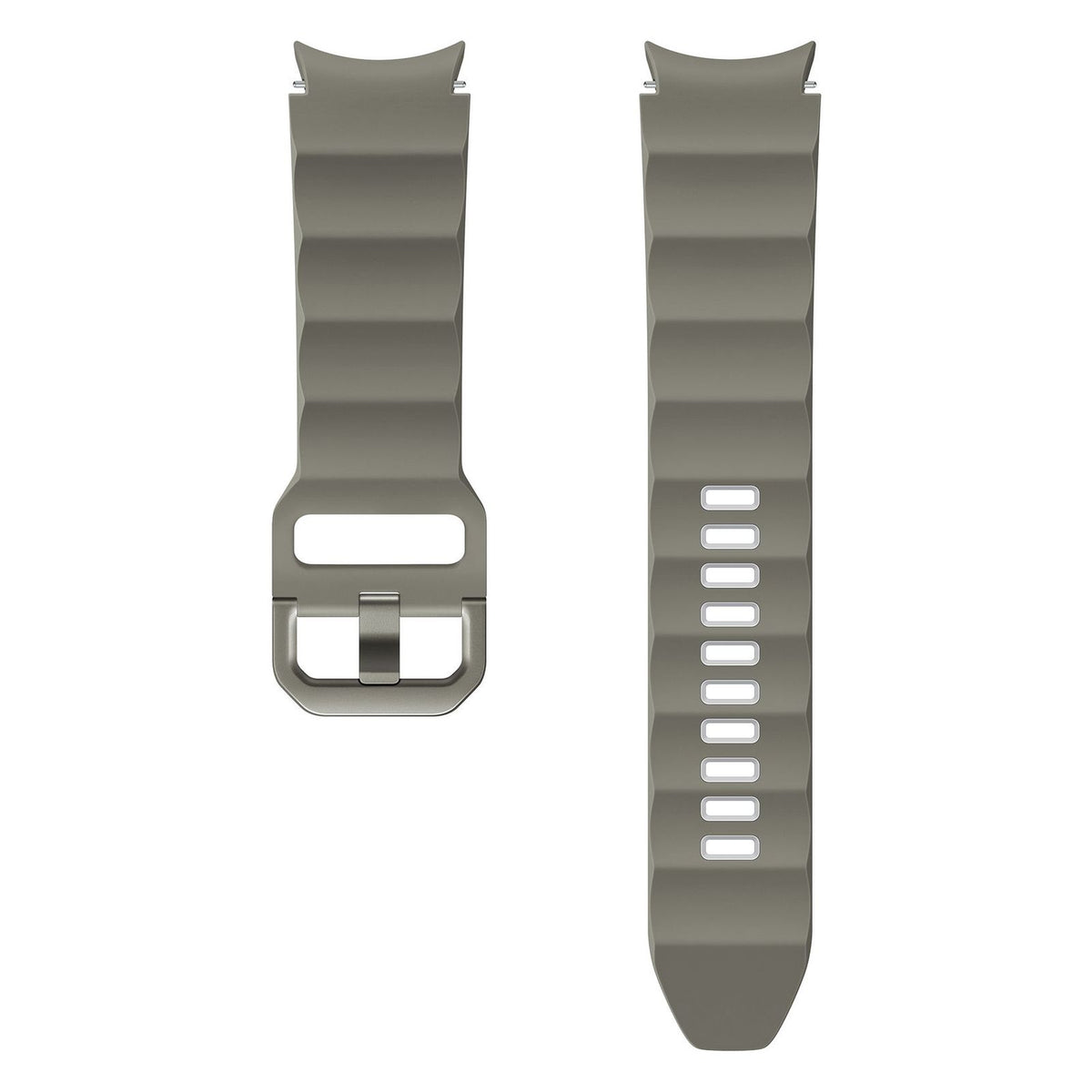 Produktbild Smartwatch-Armband - Samsung Rugged Sport Band 20mm Gray M/L
