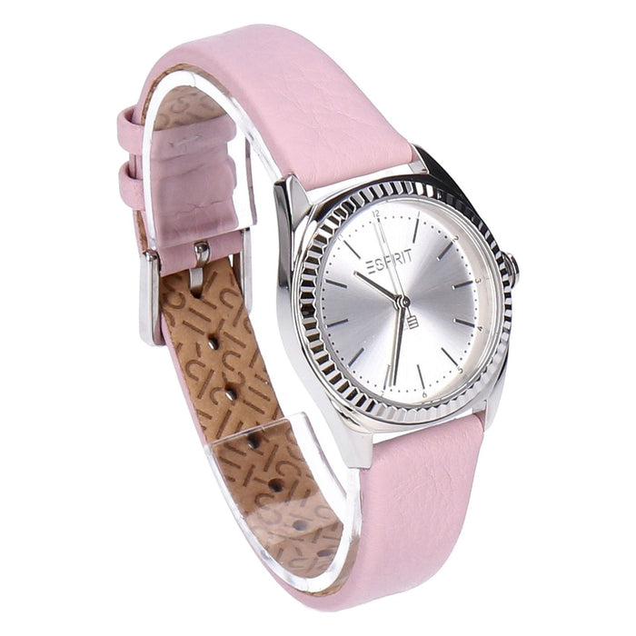 Esprit Damen Armbanduhr rosa/silber