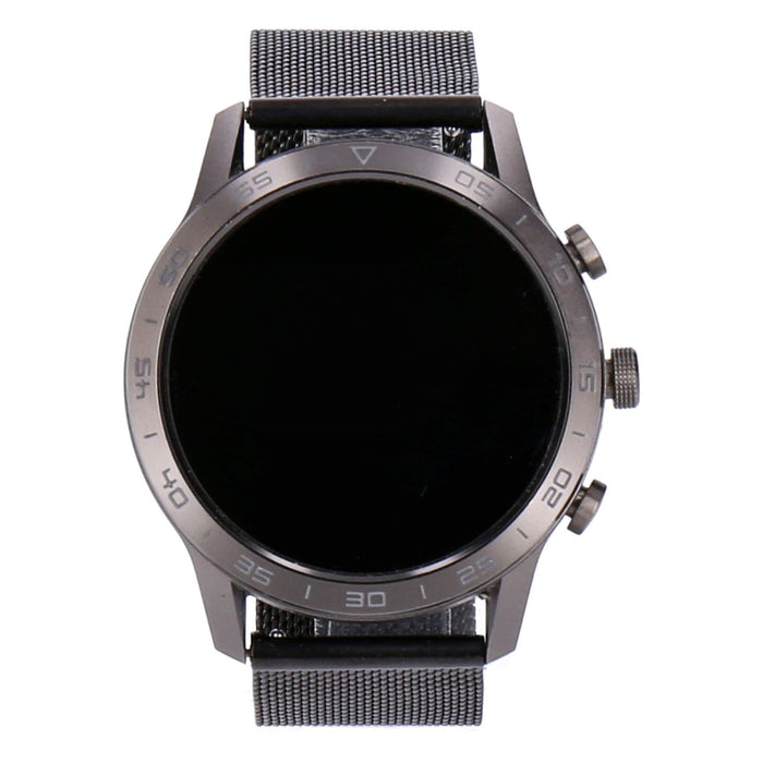 Lotus Herren Smartwatch 44 mm Edelstahl schwarz