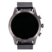 Lotus Herren Smartwatch 44 mm Edelstahl schwarz