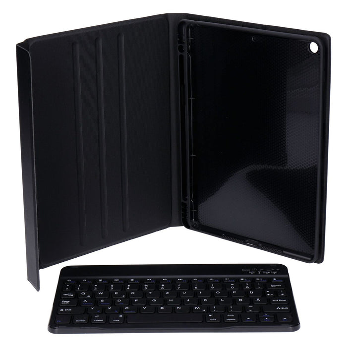 DEQSTER Keyboard iPad 10.2 abnehmbare Tastatur schwarz