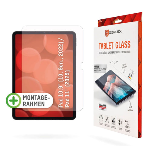 Produktbild Displayschutzglas - Displex Displayschutz aus Glas für das Apple iPad 11 (2025) 11 Zoll A16 / iPad 10 (2022) 10,9Zoll