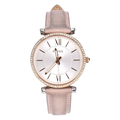 Produktbild Quarzuhr - Fossil Carlie ES4484 Damen Armbanduhr Roségold