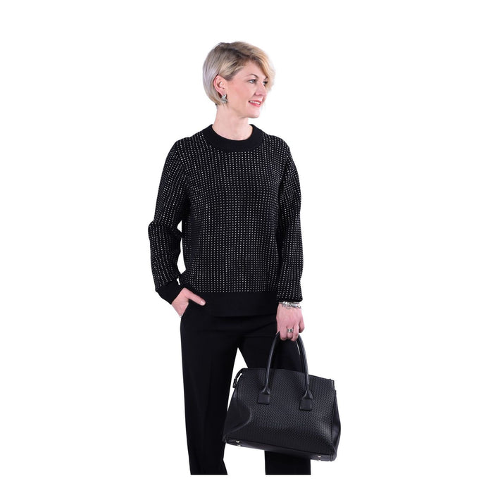 Michael Kors Pullover Regular Fit Schwarz Damen  XS