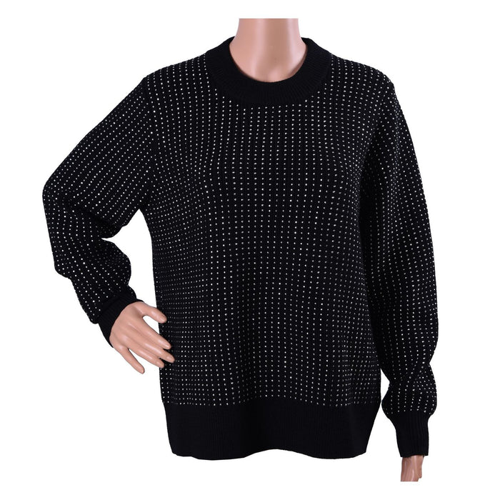 Michael Kors Pullover Regular Fit Schwarz Damen  XS