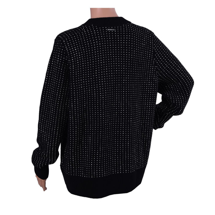 Michael Kors Pullover Regular Fit Schwarz Damen  S