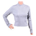 Michael Kors Rollkragen Pullover halb Slim Fit grau Damen XS