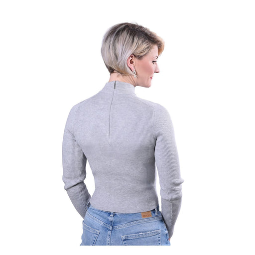 Produktbild Rollkragenpullover - Michael Kors Rollkragen Pullover halb Slim Fit grau Damen M