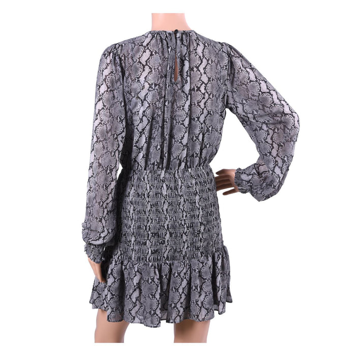 Michael Kors Kleid LS Mock Slim Fit grau Damen  XS