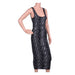 Michael Kors Kleid aus Jacquard Schlangenmuster Damen XS