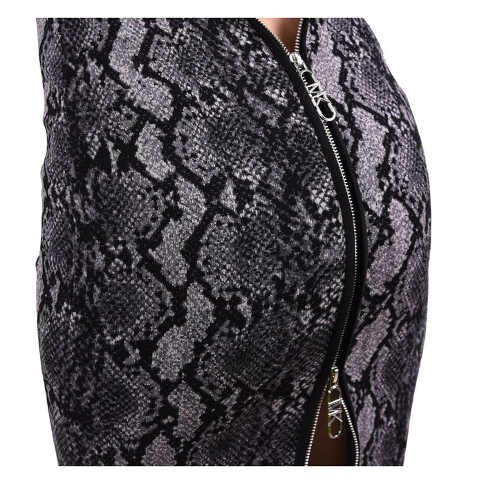Michael Kors Kleid aus Jacquard Schlangenmuster Damen S