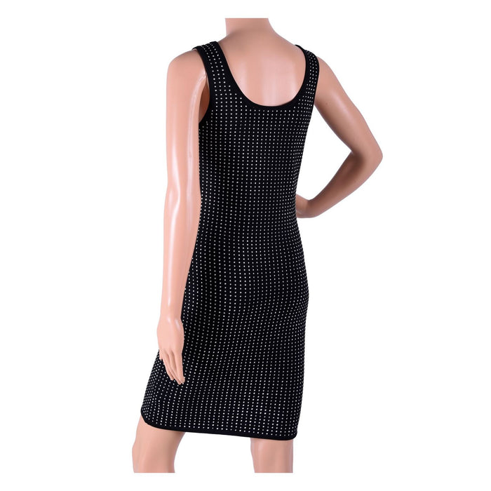 Michael Kors Kleid glatt mit Zirkone schwarz Damen XS