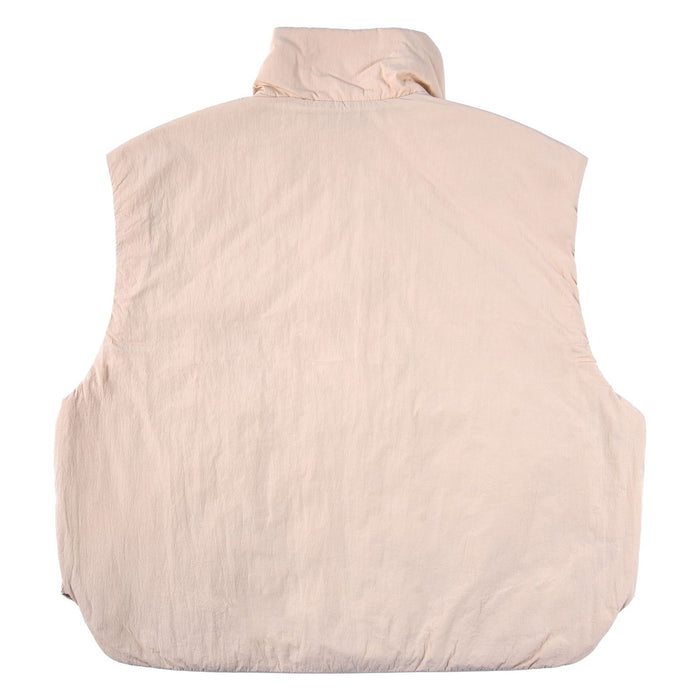 Calvin Klein Relaxed Padded Nylon Weste warm sand Damen XL