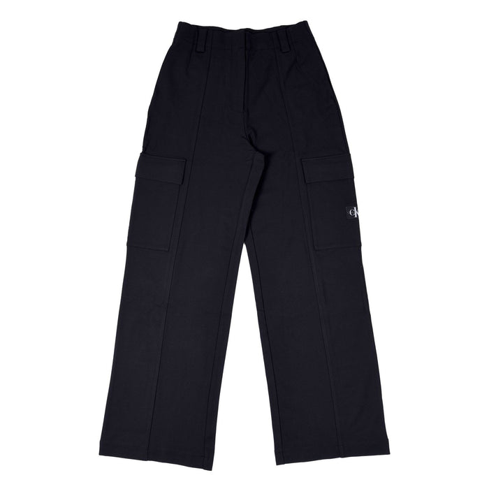 Calvin Klein Milano Jersey Utility Pants Dusty Oliv Damen XS