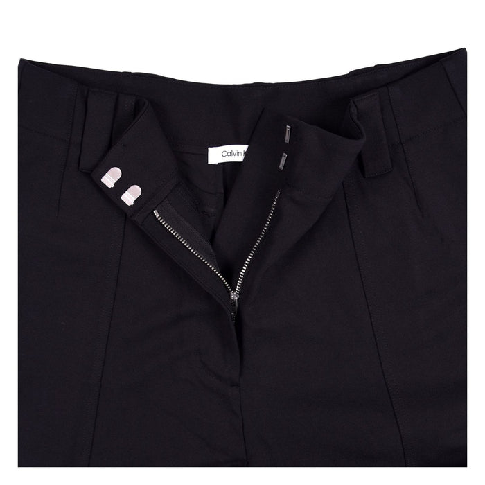 Calvin Klein Milano Jersey Utility Pants Dusty Oliv Damen XL