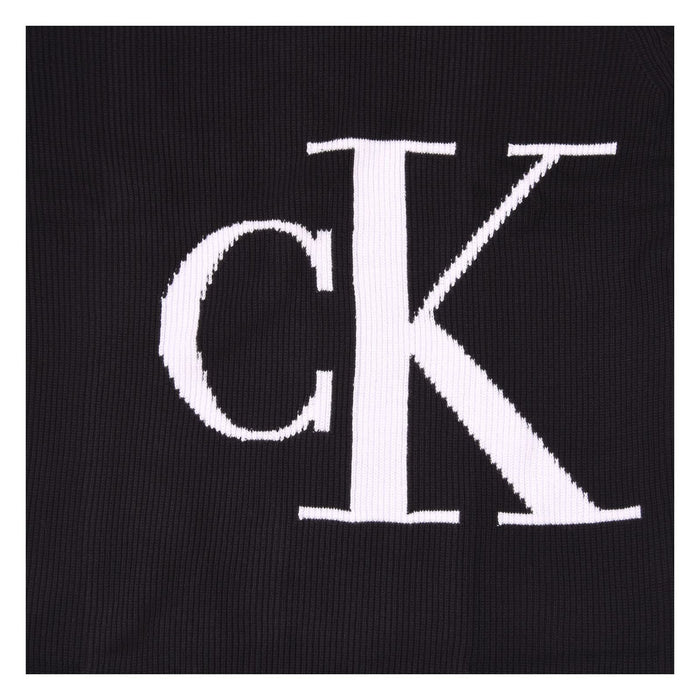 Calvin Klein Jeans Blown Up Off Damen Kleid schwarz/weiß XS