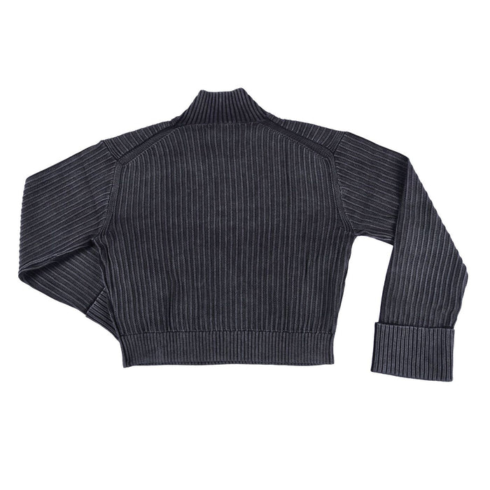 Calvin Klein Strickpullover mit Label-Patch black Damen S