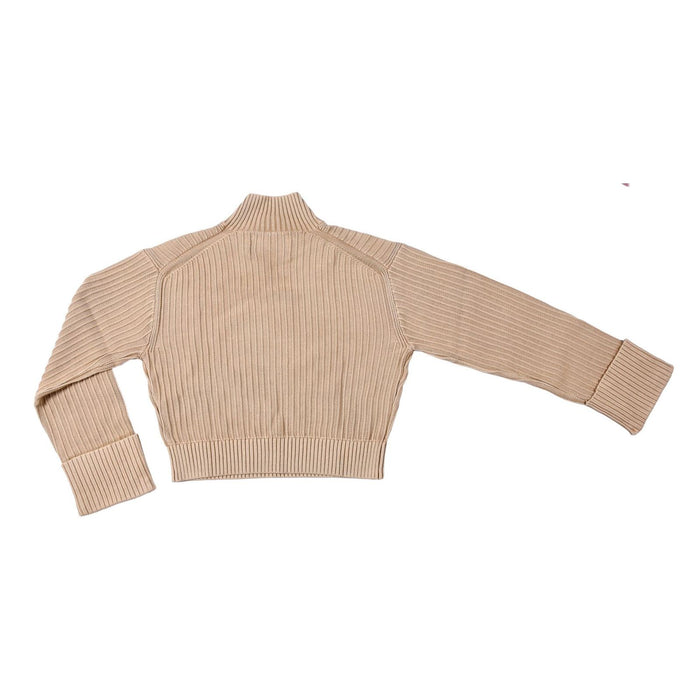 Calvin Klein Strickpullover mit Label-Patch sand Damen XS