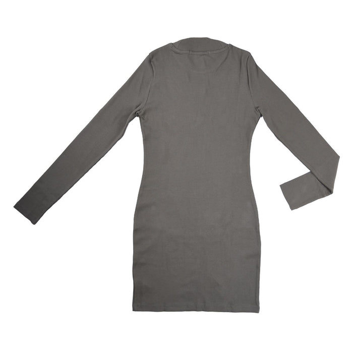 Calvin Klein Kleid für den Alltag Grün Slim Fit Damen XS