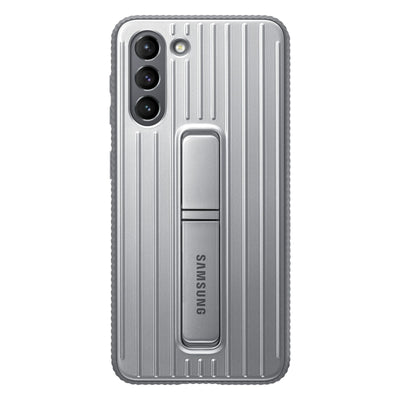 Protective Standing Cover Galaxy S21 Silver S21/S21 5G