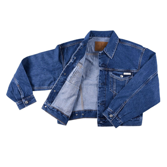 Calvin Klein Jeans Jacke Denim Damen blau  S