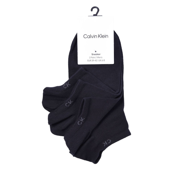 Calvin Klein Casual Men's Liner Sneaker Herren Socken 2er-Pack black 39/42