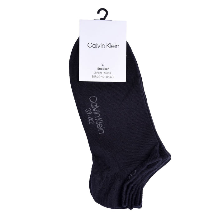 Calvin Klein Casual Men's Liner Sneaker Herren Socken 2er-Pack black 39/42