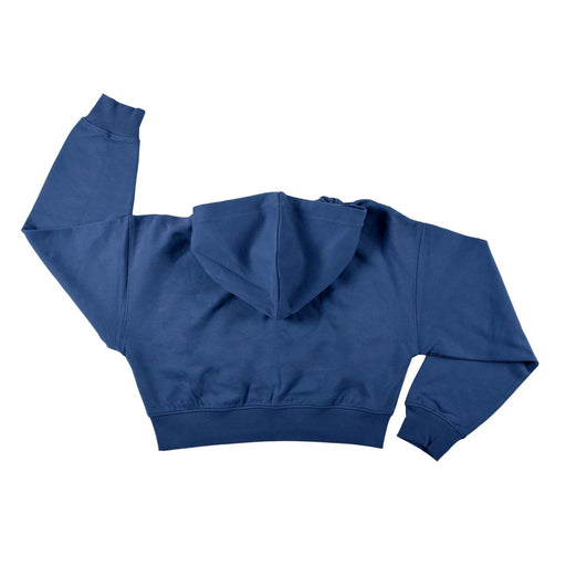 Produktbild Hoodie - Calvin Klein Jeans Cropped Hoodie mit Logo Damen Pullover Blau XS