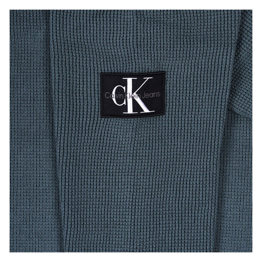 Produktbild Sweater - Calvin Klein Jeans Badge-Sweatshirt Pullover Herren Nordatlantik XXL