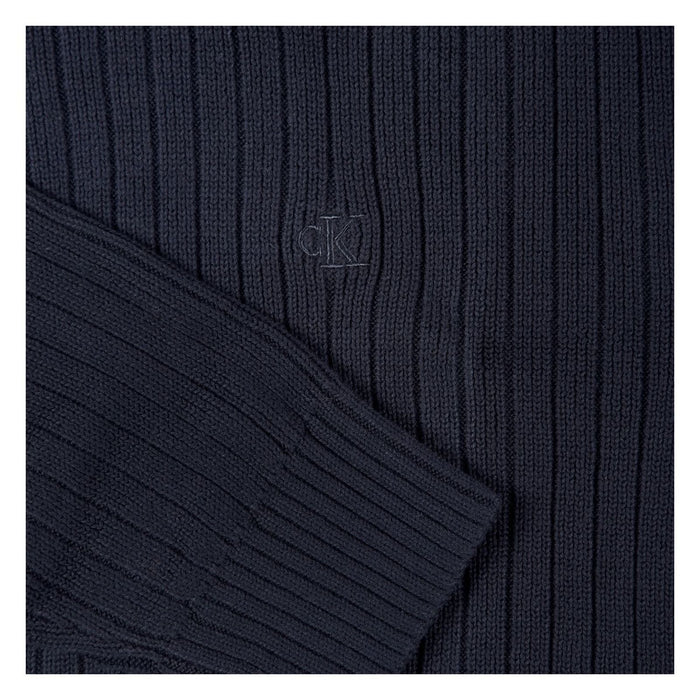 Calvin Klein Jeans Linear Sweater Herren Pullover Schwarz M