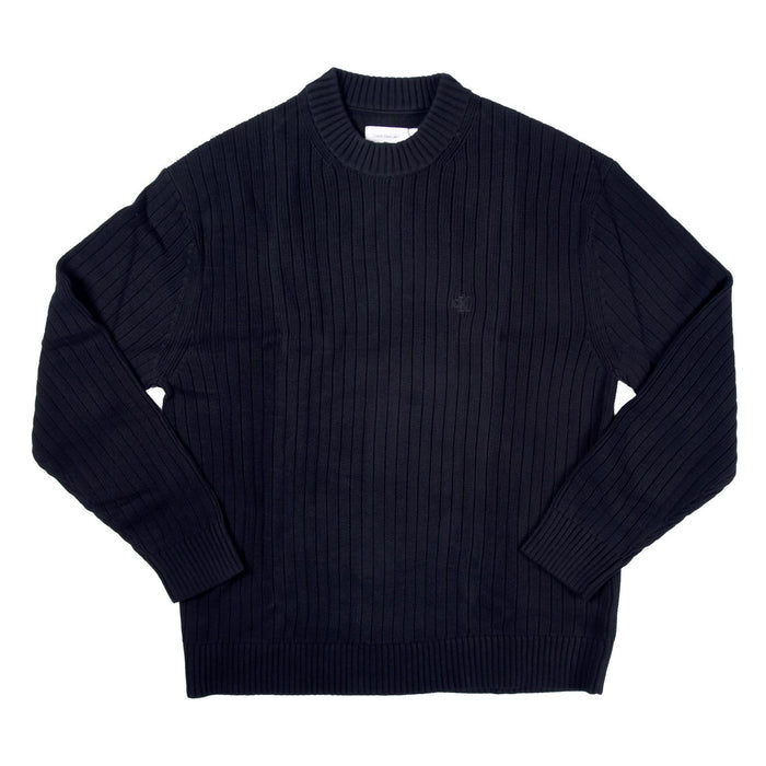 Calvin Klein Jeans Linear Sweater Herren Pullover Schwarz XL