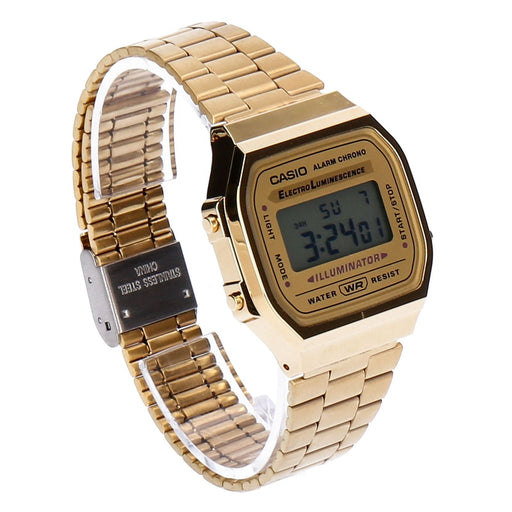 Produktbild Quarzuhr - Casio Vintage Quarzuhr Gold A168WG-9EF