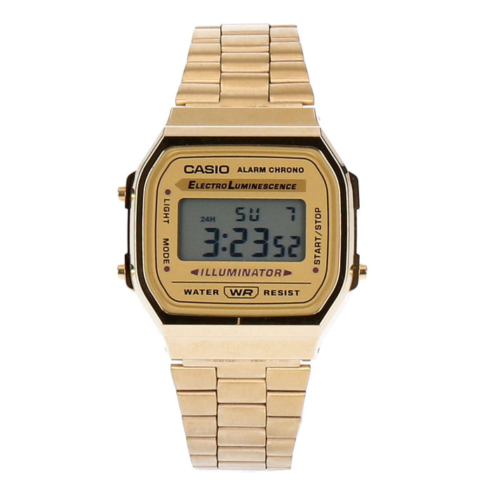 Casio Vintage Quarzuhr Gold A168WG-9EF