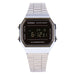 Casio Vintage A168WA-5AY Silber-Braun