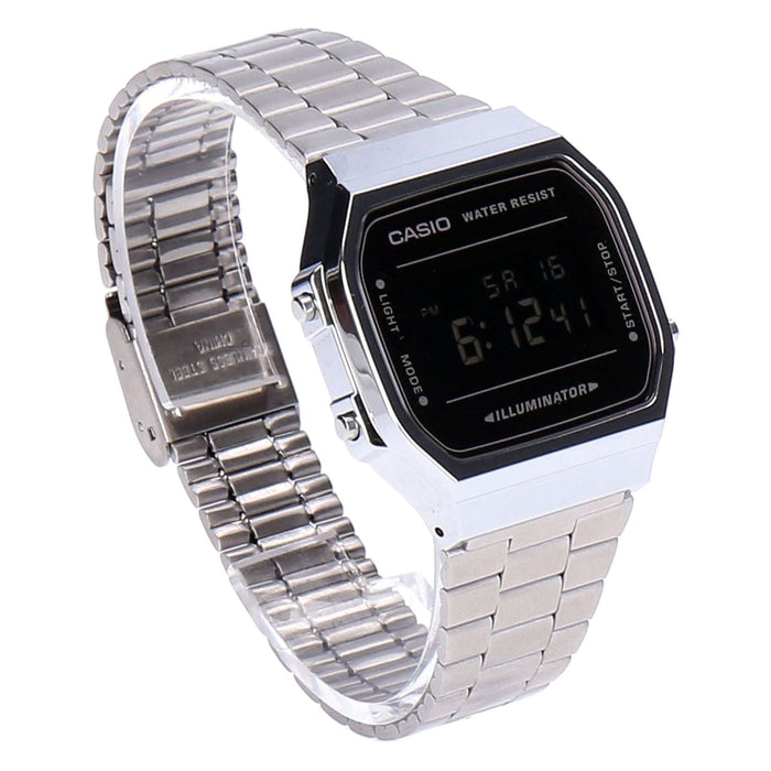 Casio Vintage A168WA-5AY Silber-Braun