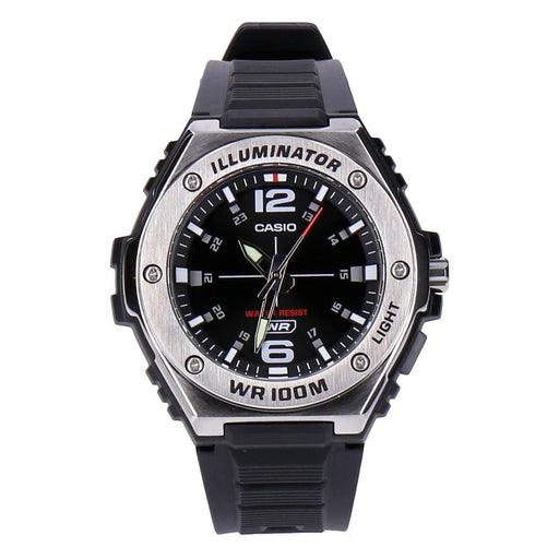Produktbild Quarzuhr - Casio Collection MWA-100H-1AVEF Herren Uhr Si/Schw Silber/Schwarz