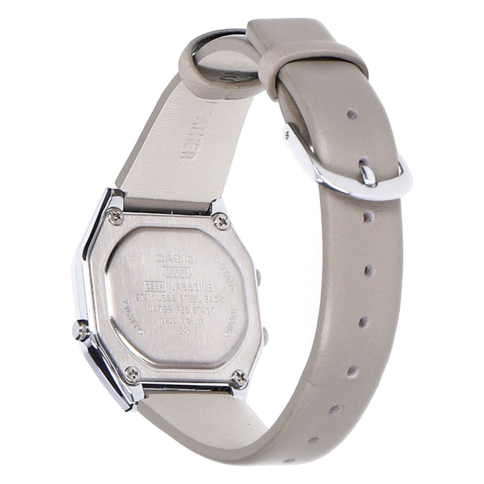 Casio Collection LA680WEL-8EF Damenuhr Grau/Silber