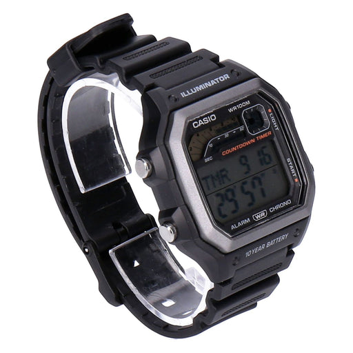 Produktbild Quarzuhr - Casio Timeless WS-1600H-1AVEF Herren Schwarz Herren Armbanduhr