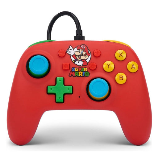 Produktbild Gamepad - PowerA Nano Wired Controller für Nintendo Switch kabelgebunden Design: Mario Medley