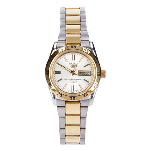Produktbild Automatikuhr - Seiko 5 Damen Automatik Edelstahl SYMG42K1 Bicolor