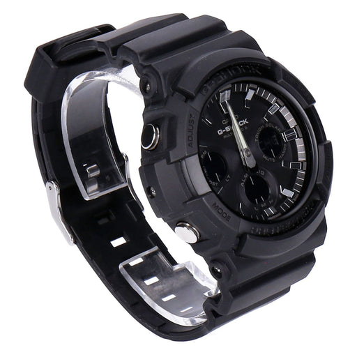 Produktbild Quarzuhr - Casio G-Shock GAW-100B-1AER Funkuhr Schwarz Herren Chronograph Solar