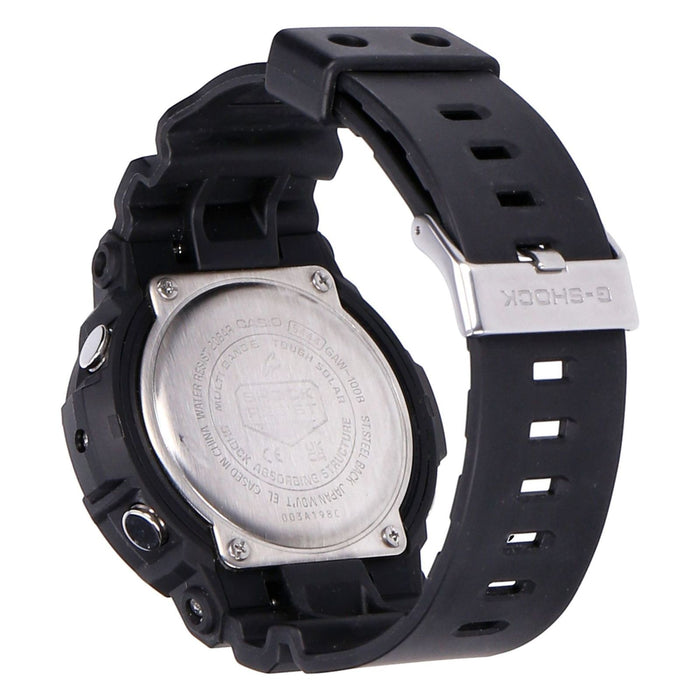 Casio G-Shock GAW-100B-1AER Funkuhr Schwarz Herren Chronograph Solar